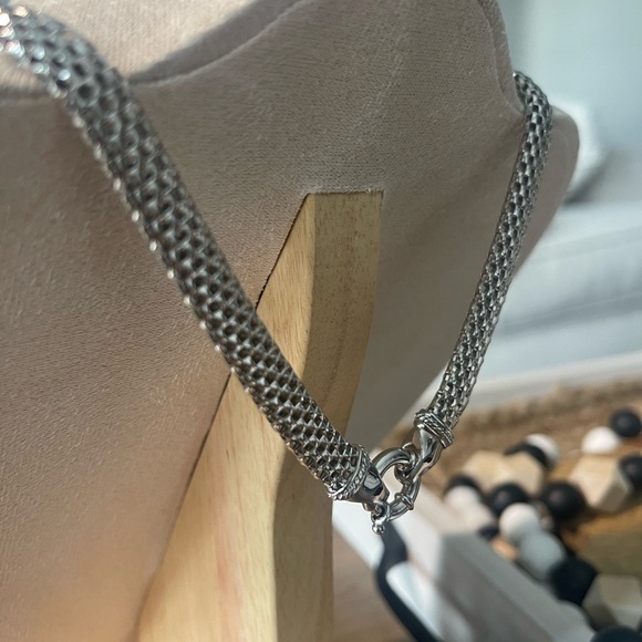 Diamonds Necklace in sterling silver - Picture 13 of 13